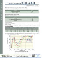 光学データシート