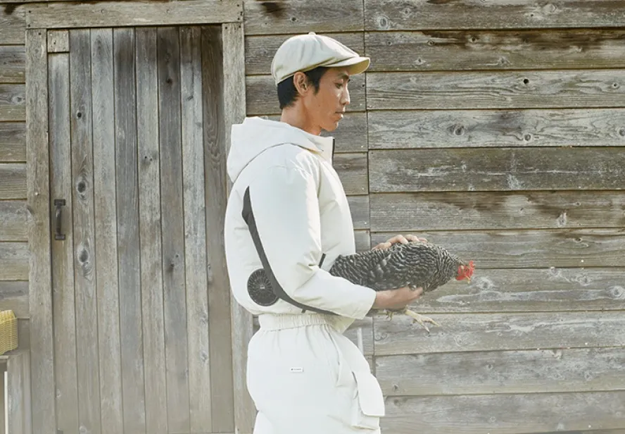 HOPE WEARの着用画像