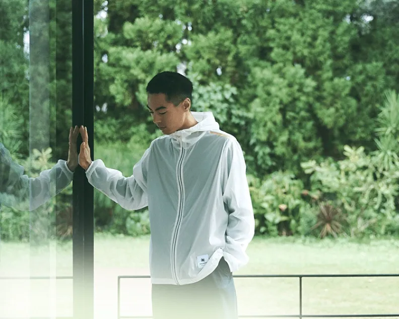 CROSS-DOOR JACKETの着用画像