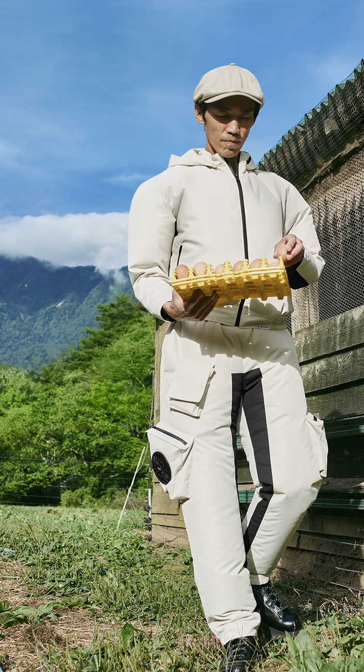 HOPE WEAR for Farm Type Aのキービジュアル。