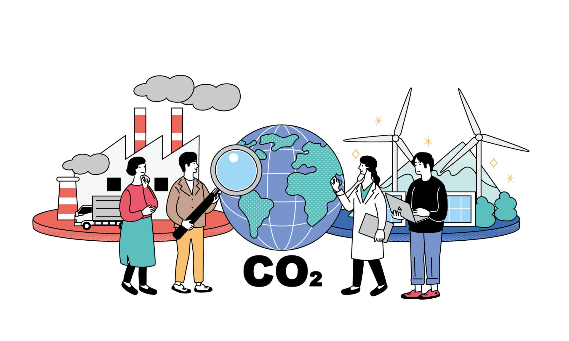 脱炭素社会とは？カーボンニュートラルとの違いや、具体的な取り組みについて